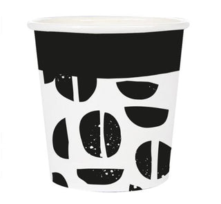 GOBELETS BOISSONS CHAUDES 1 PAROI 'JAVA' 120 OU 180 ML  + 18 PE G/M2 Ø6,2/4,5x6 CM BLANC CARTON (1000 UNITÉS)