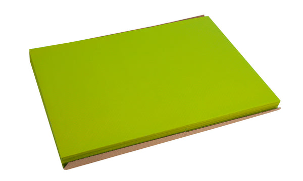 Set de table papier gaufré 30x40 VERT KIWI - vendu par 500