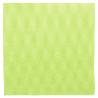 Serviettes pure ouate microgaufrées 2 points vert anis 38x38 - vendu par 1440