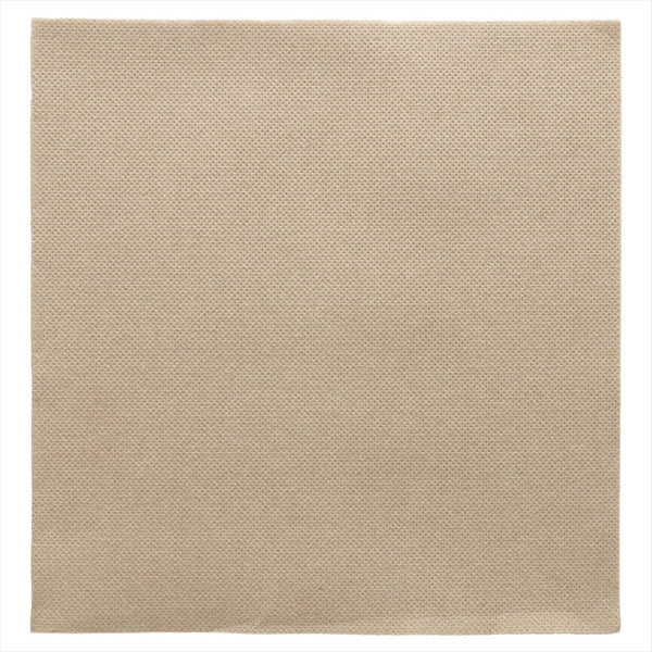 Serviettes ecolabel 'double point' 18g/m² 39x39cm PE ouate - vendu par 1200 (PU 0,041€)