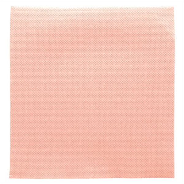 Serviettes ecolabel 'double point' 18g/m² 39x39cm rose ouate - vendu par 1200 (PU 0,038€)