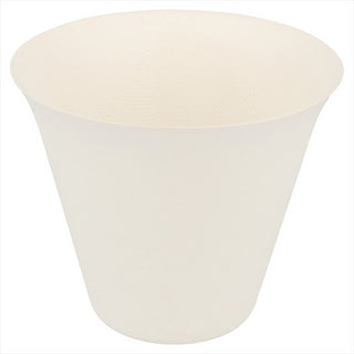 Gobelets tumbler compostable et biodegradable 335 ml ø 9,9x8,5 cm blanc canne à sucre - carton de 200