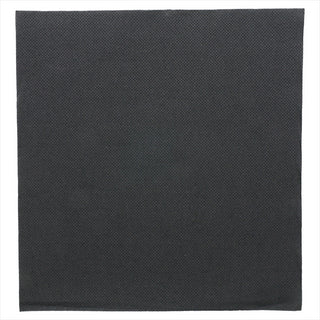Serviettes ecolabel 'double point' 18g/m² 39x39cm noir ouate - vendu par 1200