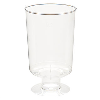 Verres injectés xeres 95 ml ø 4,8x8,5 cm transparent cristal plastique ps - carton de 600 unités