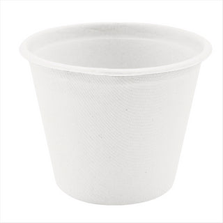 Gobelets compostable et biodegradable 425 ml ø 10,5x8,3 cm blanc canne à sucre - vendu par 600 (PU 0,204€)