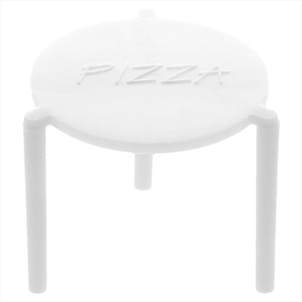 PETITES TABLES PIZZA Ø 4,5x3,7 CM BLANC  PP - vendu par 2000 unités (Prix unitaire = 0,026 euros)