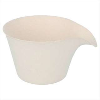 Tasses à café compostable et biodegradable 150 ml ø 8,9x6 cm blanc canne à sucre - carton de 200