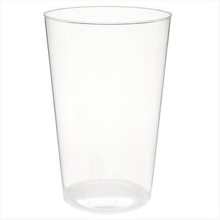 Verres injectés 400 ml ø 8,5x13 cm transparent plastique ps - carton de 500 unités