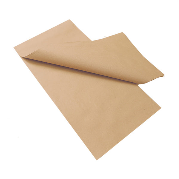 Nappes pliage M 48 g/m² 80x80 cm naturel papier recyclé - vendu par 200 (PU 0,135€)