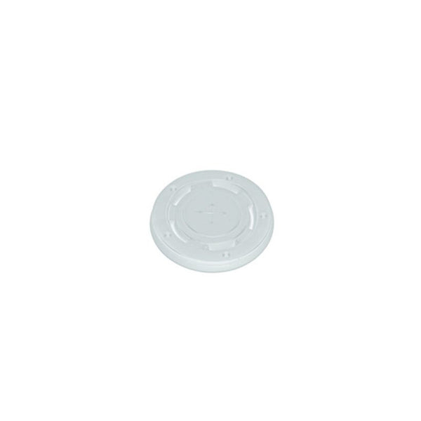 Couvercle plat croisillon pour gobelet fast cristal 30x45cl ø95