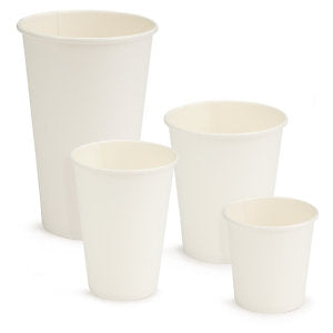 Gobelets carton blanc 120ml ø60 x2000 unités (PU 0,022€)