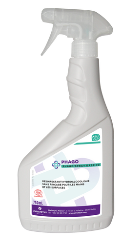 PHOGOSPRAY ECOLABEL DASR DSR Désinfectant SANS RINCAGE 750ML
