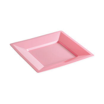 Assiette Carrée Réutilisable 180×180mm - 15 couleurs au choix - Carton de 72 - Fabrication Française (Copie)