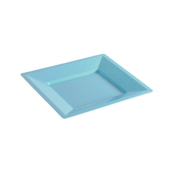 Assiette Carrée Réutilisable 180×180mm - 15 couleurs au choix - Carton de 72 - Fabrication Française (Copie)