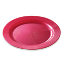 Assiette Ronde Réutilisable Ø 300 mm - 15 couleurs au choix - Carton de 72- Fabrication Française