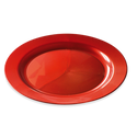 Assiette Ronde Réutilisable Ø 300 mm - 15 couleurs au choix - Carton de 72- Fabrication Française