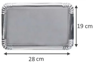 PLATEAU TRAITEUR CARTON - vendu par 25 unités