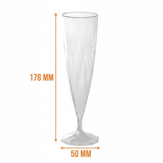 Flûte à Champagne Réutilisable 13,5 cl - 15 Couleurs - Fabrication Française