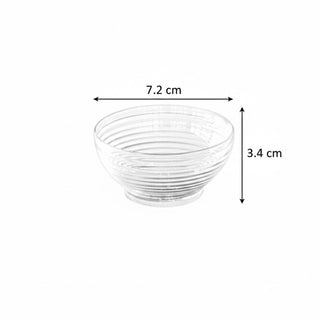 Verrine coupole cristal 8 cl