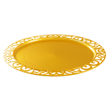 Sous assiette Ronde Réutilisable Ø 300 mm - 14 couleurs au choix - Carton de 72- Fabrication Française