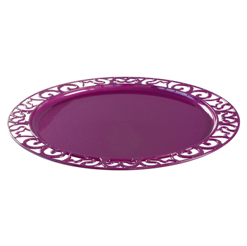 Sous assiette Ronde Réutilisable Ø 300 mm - 14 couleurs au choix - Carton de 72- Fabrication Française