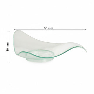 Verrine Triangle Vert d'Eau 8x8cm - Mise en Bouche Traiteur - Carton 720