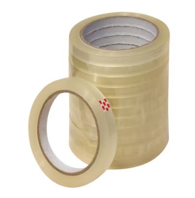 ROULEAUX DE RUBAN ADHESIF 12mmx6mm (vendu par 12 rouleaux)