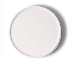 Couvercle blanc pour gobelet carton 18cl ø72 - carton de 1000 - covgm6ozcarb