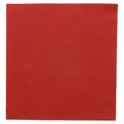 DESTOCKAGE / Serviette Airlaid bordeaux 55gr 40x40 - carton de 800