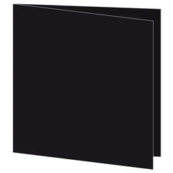 Serviettes papier Airlaid noires 40x40 - 55gr - Vendu par 800