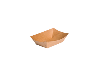 BARQUETTES TAPAS 300 G 15,2x10,7x3,5 CM MARRON CARTON BRK10 - vendu par 1000