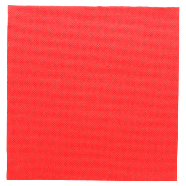 Serviettes pure ouate microgaufrées 2 points rouge 38x38 - vendu par 1440