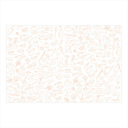 Feuilles ingraissables 'deli' 35x52cm blanc ingraissable - vendu par 500 (PU 0,049€)