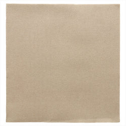 Serviettes ecolabel 'Ouate gaufrée (Double point)' 18g/m² 39x39cm PE ouate - carton de 1200