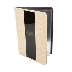 PORTE MENU 8 POCHETTES DIN-A4 22x31 CM GRIS PVC - vendu par 1 unités (Prix unitaire = 11 euros)