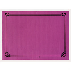 Sets de table 48 g/m² 31x43 cm prune cellulose - vendu par 2000 (PU 0,039€)