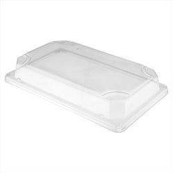 Couvercles 21,5x13,8x3,2cm transparent plastique oplastique PS 