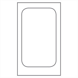 MOULE POUR GN1/4 20x28 CM ARGENTE ALUMINIUM - vendu par 1 unités (Prix unitaire = 399 euros)