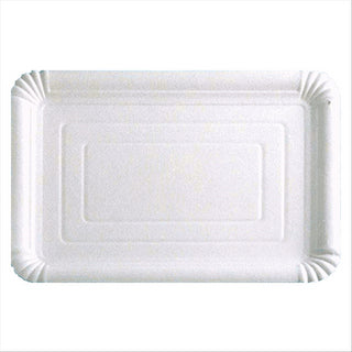 Plateaux pâtisserie - moyens 40x50cm blanc carton - vendu par 25 (PU 1,3€)