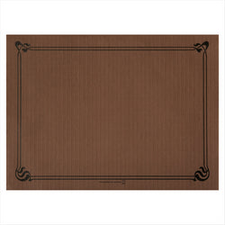 Sets de table 48 g/m² 31x43 cm chocolat cellulose - vendu par 2000 (PU 0,039€)