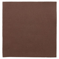Serviettes ecolabel 'Ouate gaufrée (Double point)' 18g/m² 39x39cm chocolat ouate - carton de 1200
