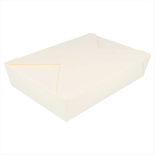 BOÎTES AMÉRICAINES MICRO. 1470 ML 305 + 18 PE G/M2 19,8x14x4,8 CM BLANC CARTON - vendu par 50 unités (Prix unitaire = 0,3 euros)