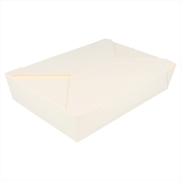 BOÎTES AMÉRICAINES MICRO. 1470 ML 305 + 18 PE G/M2 19,8x14x4,8 CM BLANC CARTON - vendu par 50 unités (Prix unitaire = 0,3 euros)
