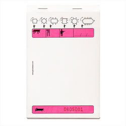 BLOCS COMMANDES TRIPLI 50x3 FEUILLES 10x15 CM ROSE AUTOCOPIANT - vendu par 100 unités (Prix unitaire = 0,85 euros)