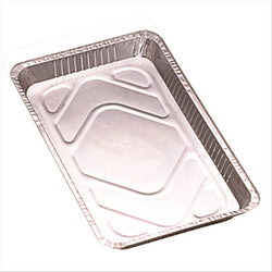 Récipients gastronome 5350 ml 52,5x32,5x4 cm aluminium - vendu par 100 unités (prix unitaire = 1,9 euros)