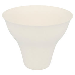 Verres à vin compostable et biodegradable 260 ml ø 9,9x8 cm blanc canne à sucre - carton de 200