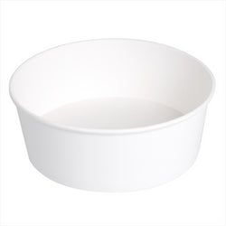 POTS SALADIER 1300 ML 337 G/m? + PE ? 18,7x7 CM BLANC CARTON