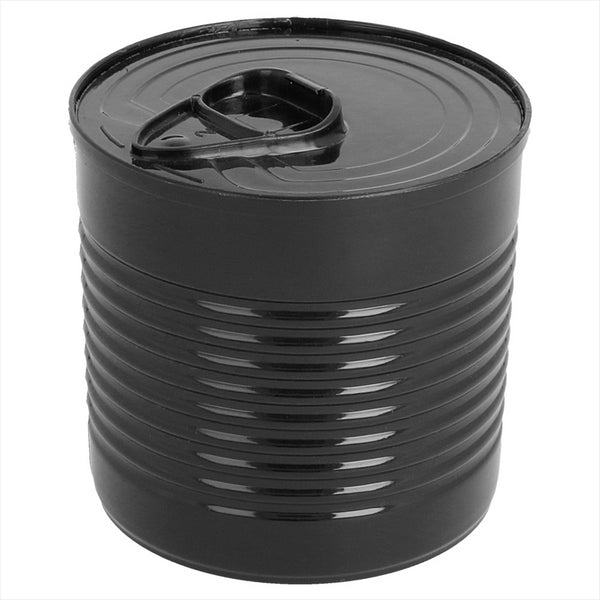 BOÎTES DE CONSERVE 220 ML Ø 7,4x7 CM NOIR PLASTIQUE PS - vendu par 100 unités