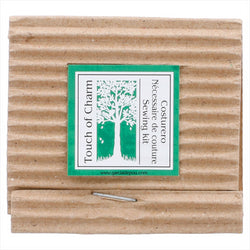 Nécessaires à couture, étui recyclé 6x6,5cm - vendu par 100 (PU 0,195€)