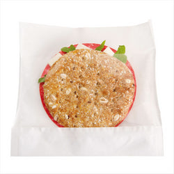 SACS AVEC BASE ET FENÊTRE 'KANGOO PACK' 40 G/M2 + 15 PLASTIQUE PP 21x16/12x3 CM BLANC KRAFT - vendu par 100 unités (Prix unitaire = 0,041 euros)